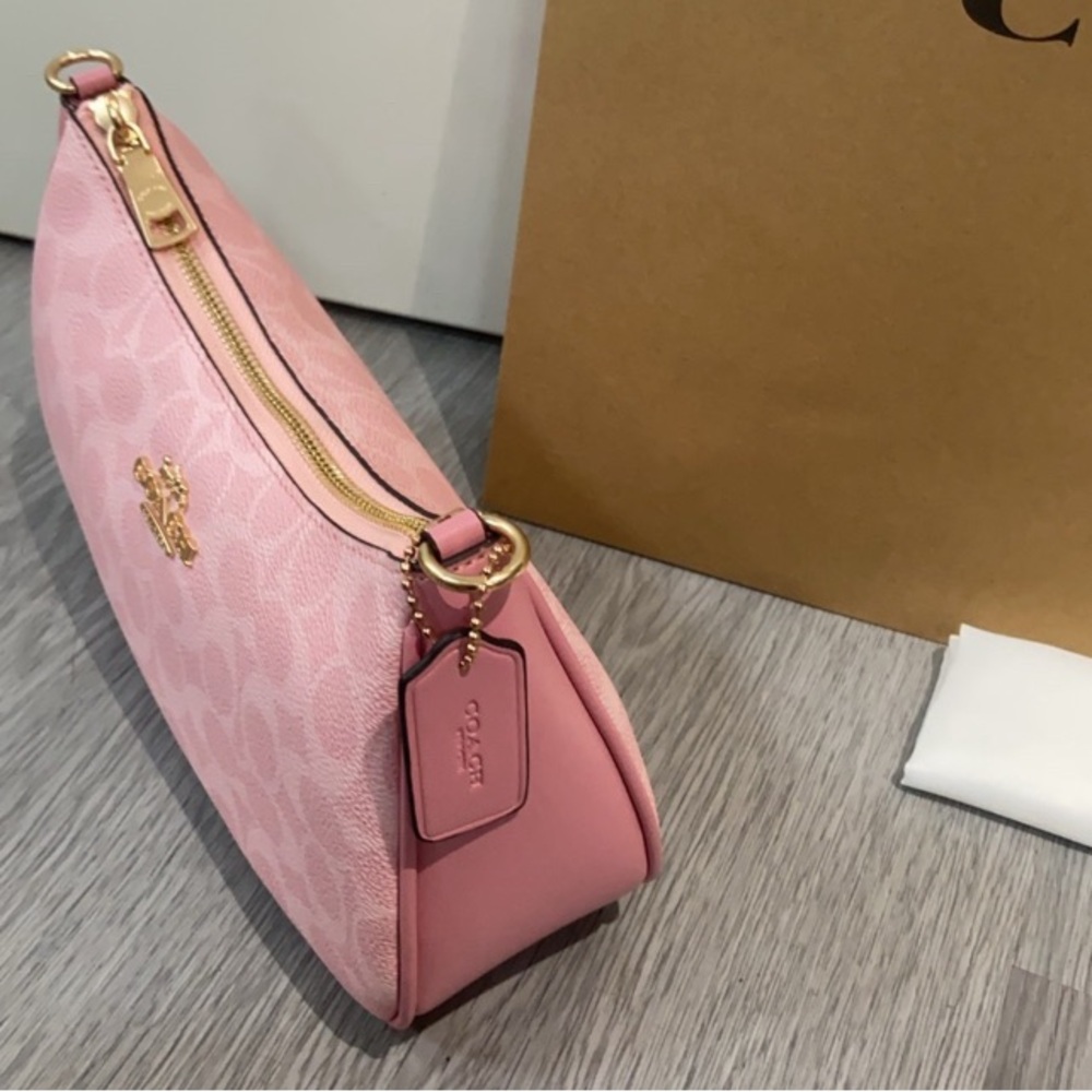Coach Teri Shoulder Bag In Signature Canvas CA933 - Picture 6 of 9